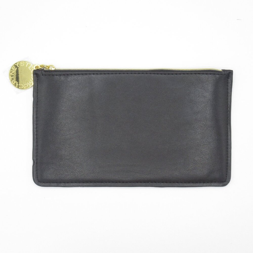 Stella McCartney Accessory Pouch / Wallet Black Vegan Faux Leather